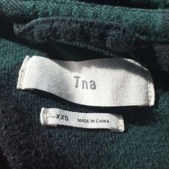 Tna Brisco Shirt - Plaid flannel shirt - Picture 5 of 6